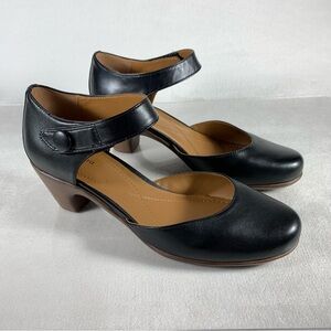 Easy Spirit Sz 9W Women’s Calrice Mary Jane Heel in Black